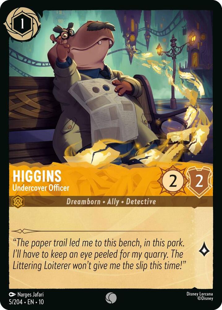 Higgins Undercover Officer 5/204 (Whispers in the Well) 