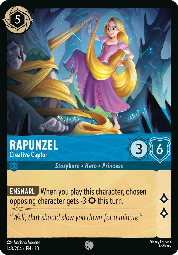 Rapunzel Creative Captor 143/204 (Whispers in the Well)  - Cold Foil