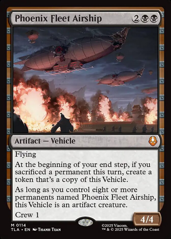 Phoenix Fleet Airship 114/286 (Avatar: The Last Airbender) 