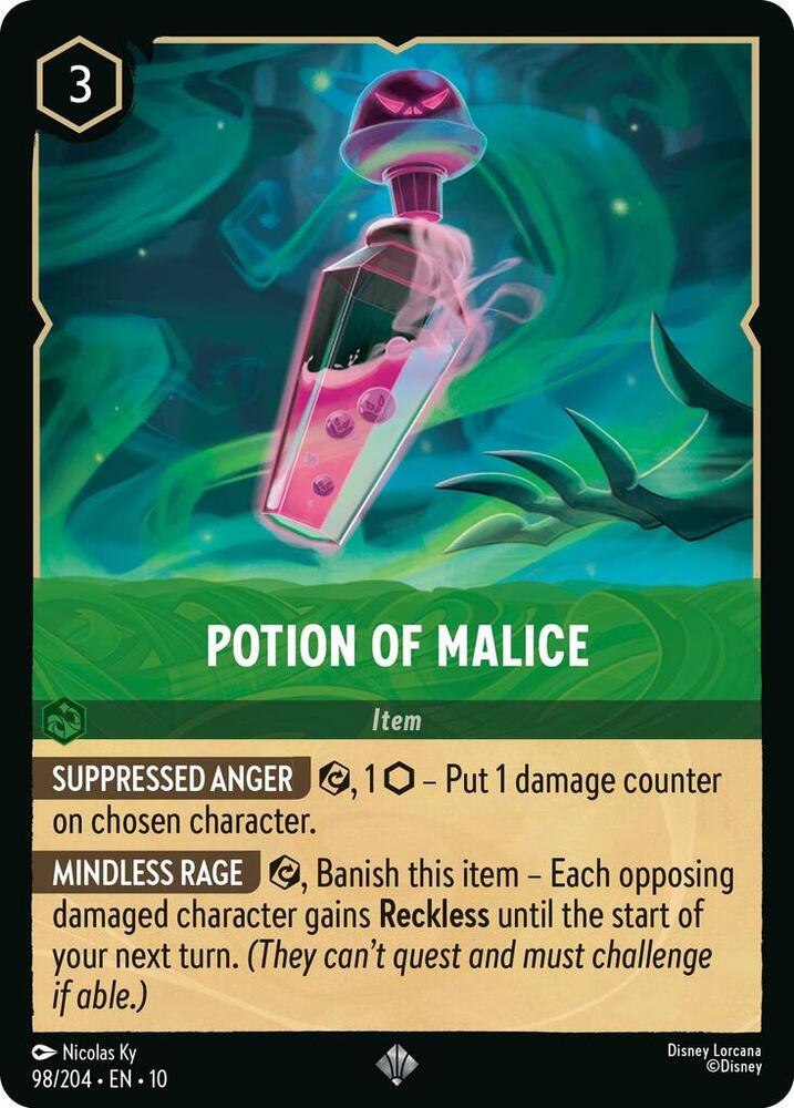 Potion of Malice 98/204 (Whispers in the Well) 