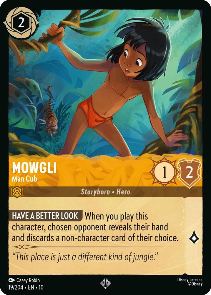 Mowgli Man Cub 19/204 (Whispers in the Well) 