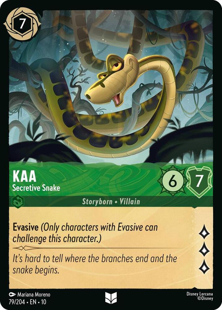 Kaa Secretive Snake 79/204 (Whispers in the Well) 