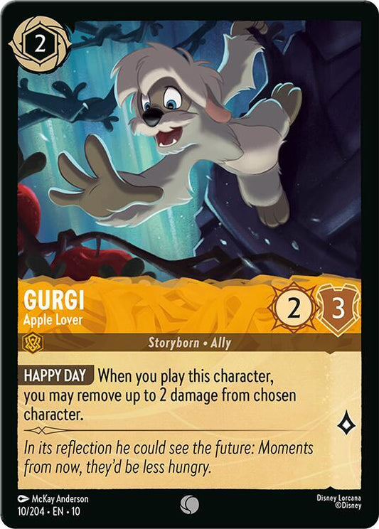 Gurgi Apple Lover 10/204 (Whispers in the Well)  - Cold Foil