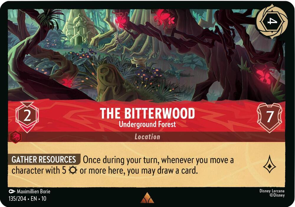 The Bitterwood, Underground Forest 135/204 (Whispers in the Well)  - Cold Foil