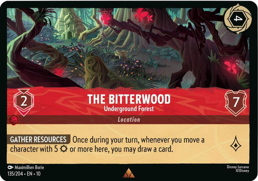 The Bitterwood, Underground Forest 135/204 (Whispers in the Well)  - Cold Foil