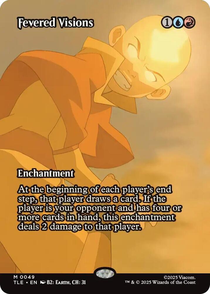 Fevered Visions  49/317 (Avatar: The Last Airbender: Eternal-Legal)  - Borderless Foil