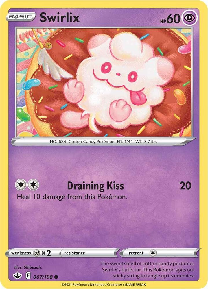 Swirlix 067/198 (SWSH06: Chilling Reign) 