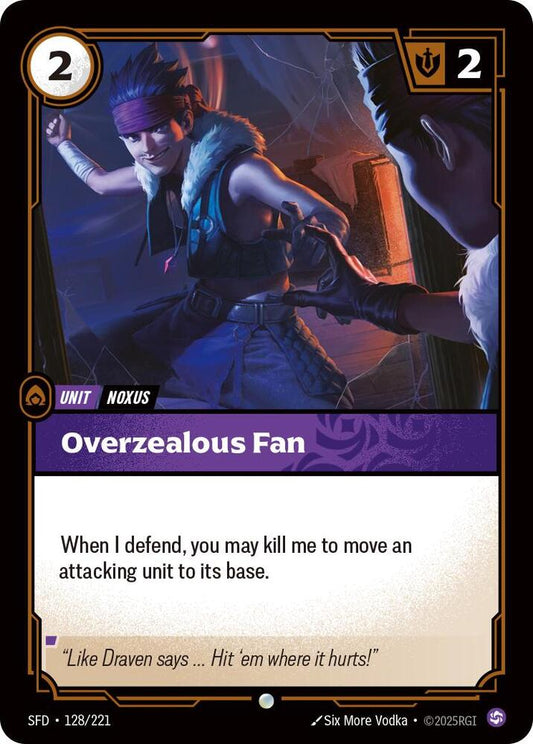 Overzealous Fan 128/221 (Spiritforged) 