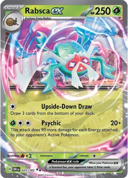 Rabsca ex 025/182 (SV10: Destined Rivals)  - Holofoil