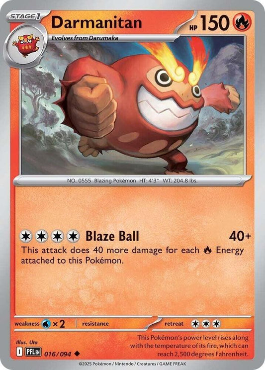 Darmanitan 016/094 (ME02: Phantasmal Flames) 