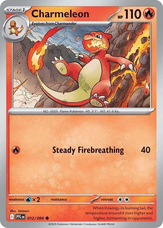 Charmeleon 012/094 (ME02: Phantasmal Flames) 