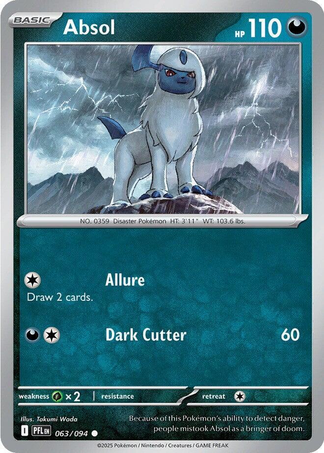 Absol 063/094 (ME02: Phantasmal Flames) 