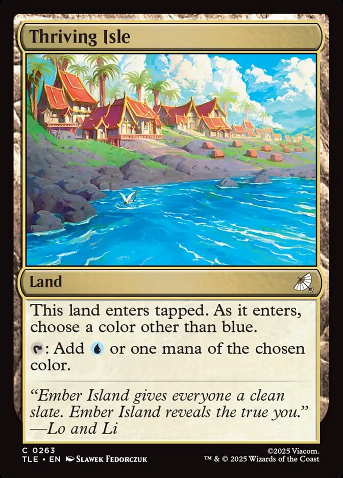 Thriving Isle 263/317 (Avatar: The Last Airbender: Eternal-Legal)  - Foil
