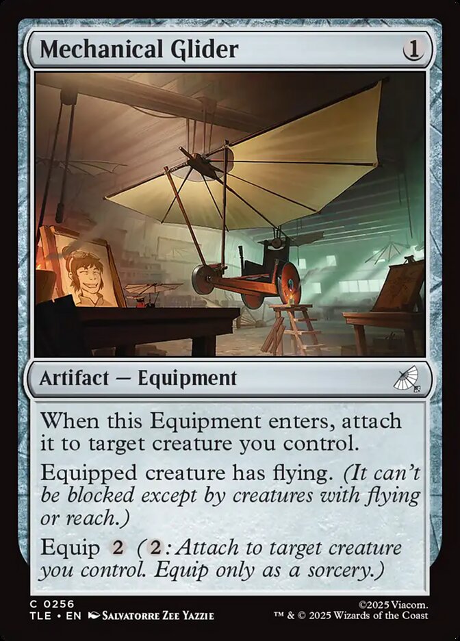 Mechanical Glider 256/317 (Avatar: The Last Airbender: Eternal-Legal)  - Foil
