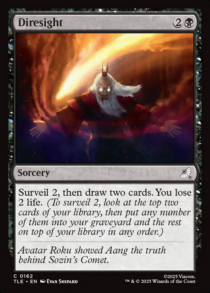 Diresight 162/317 (Avatar: The Last Airbender: Eternal-Legal)  - Foil