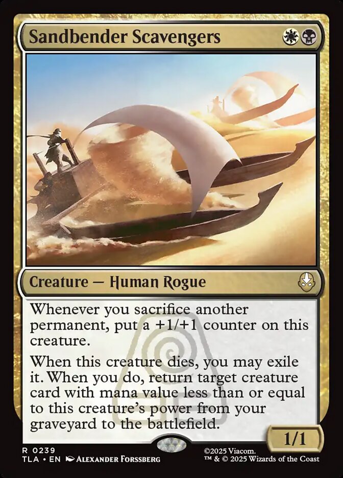 Sandbender Scavengers 239/286 (Avatar: The Last Airbender) 