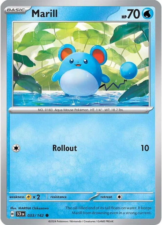 Marill 033/142 (SV07: Stellar Crown) 