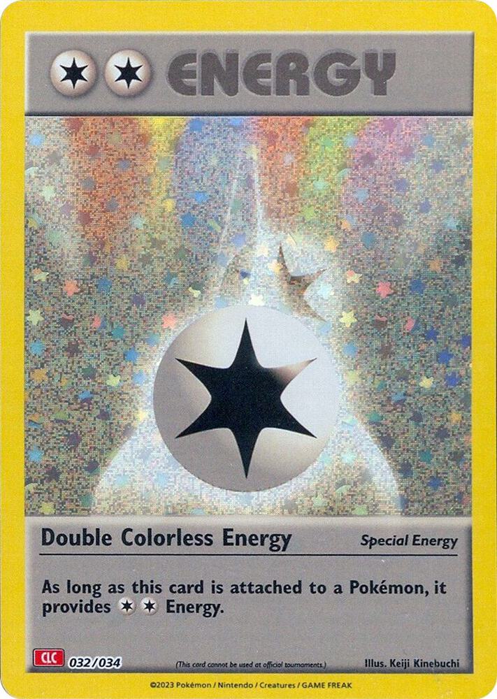 Double Colorless Energy CLC 032/034 (Trading Card Game Classic)  - Holofoil
