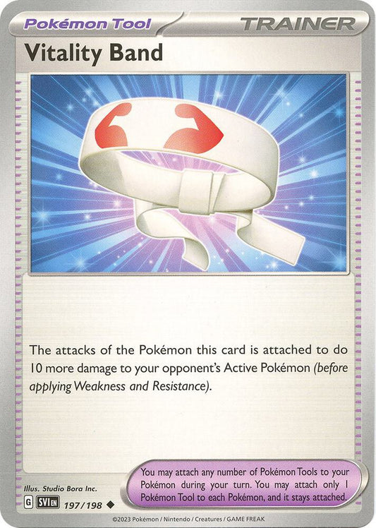 Vitality Band 197/198 (SV01: Scarlet & Violet Base Set) 