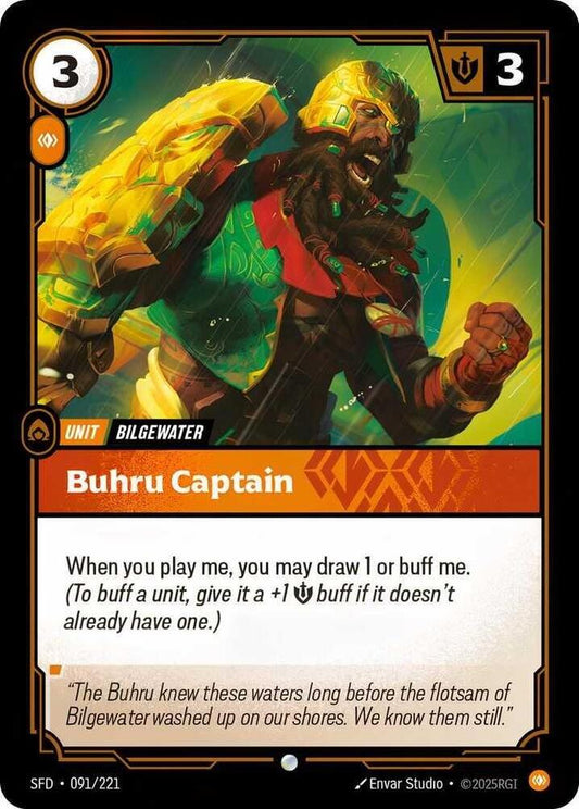 Buhru Captain 91/221 (Spiritforged)  - Foil