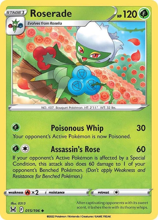 Roserade 015/196 (SWSH11: Lost Origin) 