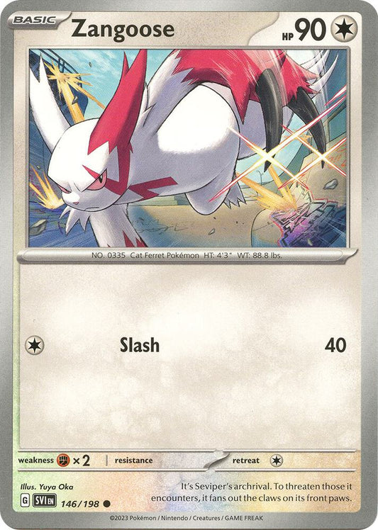 Zangoose 146/198 (SV01: Scarlet & Violet Base Set) 