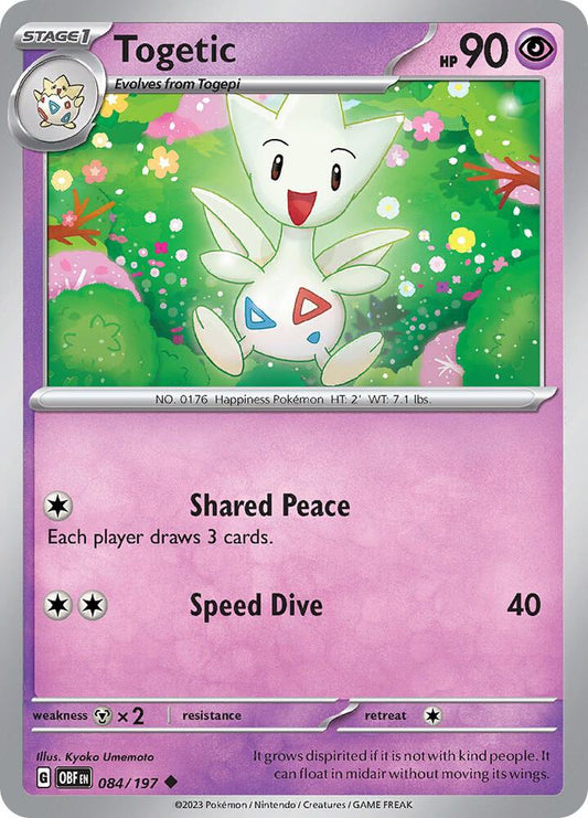 Togetic 084/197 (SV03: Obsidian Flames) 