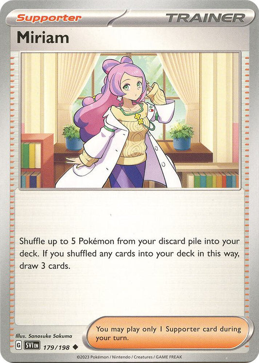 Miriam 179/198 (SV01: Scarlet & Violet Base Set) 