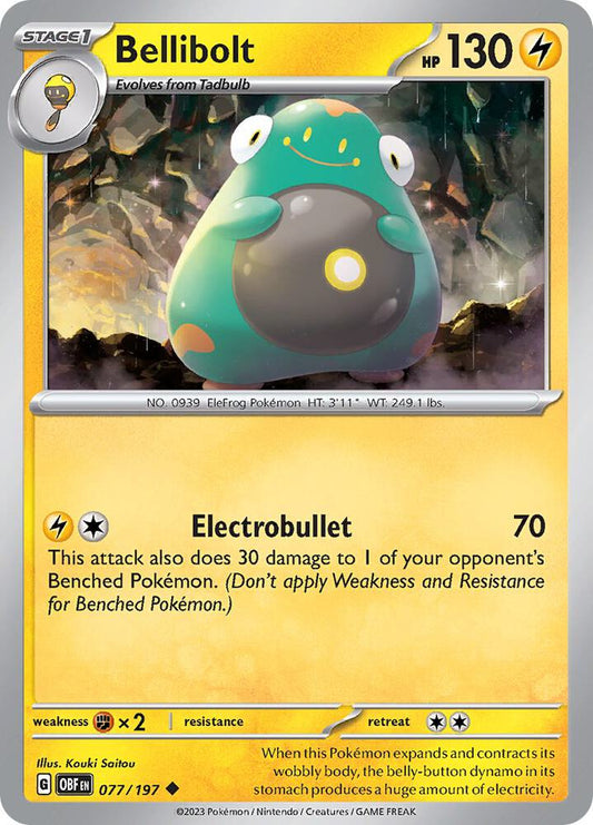 Bellibolt 077/197 (SV03: Obsidian Flames) 
