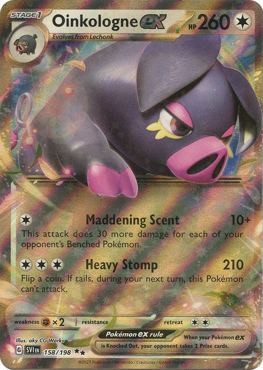 Oinkologne ex 158/198 (SV01: Scarlet & Violet Base Set)  - Holofoil