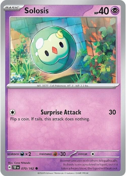 Solosis 070/162 (SV05: Temporal Forces)  - Reverse Holofoil