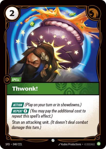 Thwonk! 40/221 (Spiritforged) 