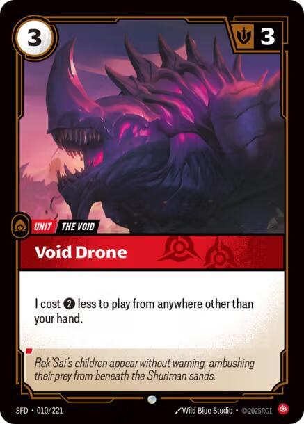 Void Drone 10/221 (Spiritforged)  - Foil