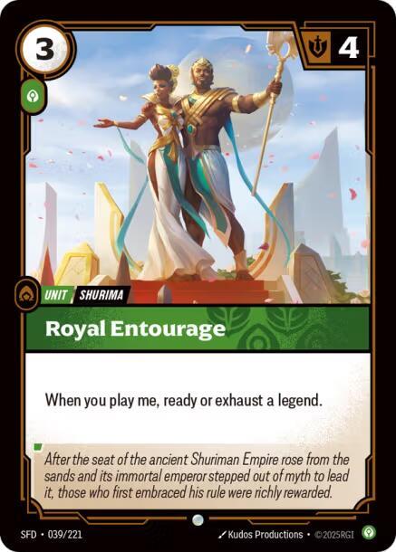 Royal Entourage 39/221 (Spiritforged) 