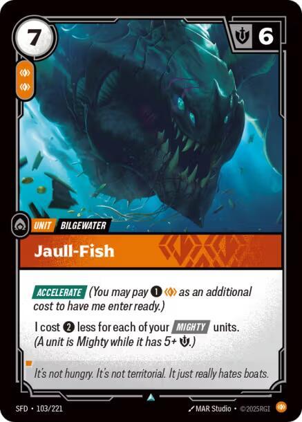 Jaull-Fish 103/221 (Spiritforged)  - Foil