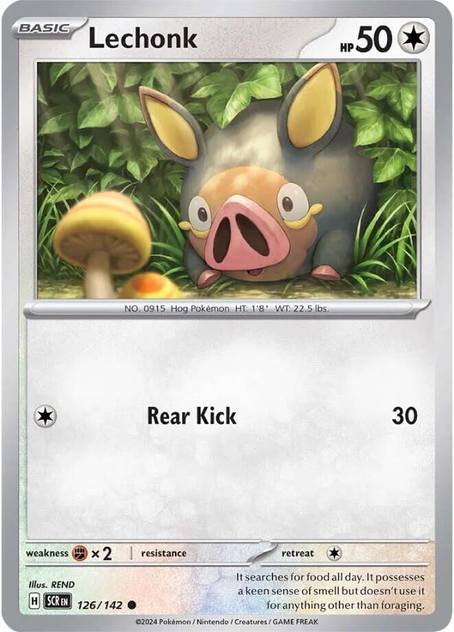 Lechonk 126/142 (SV07: Stellar Crown) 