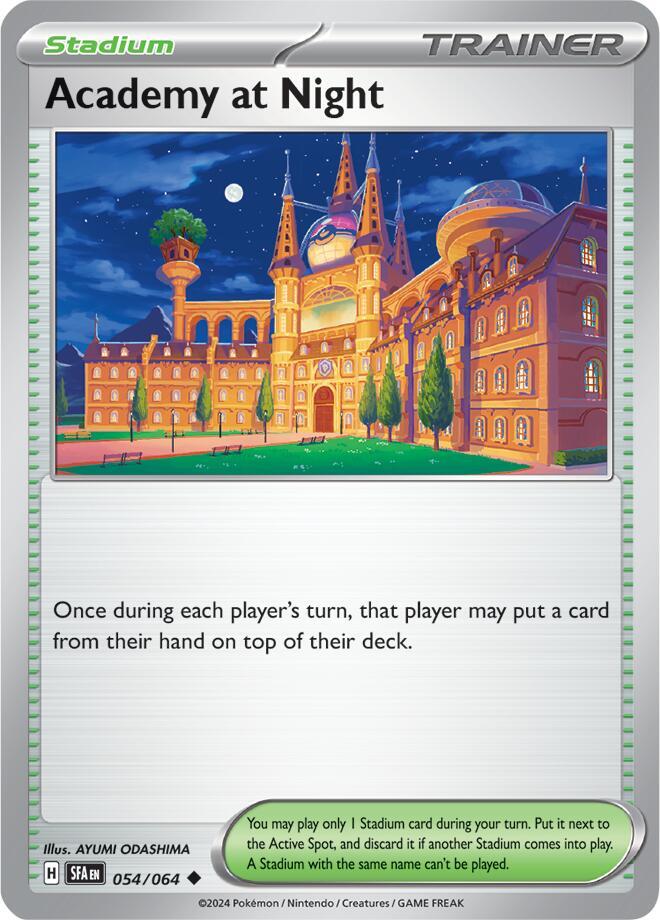 Academy at Night 054/064 (SV: Shrouded Fable) 