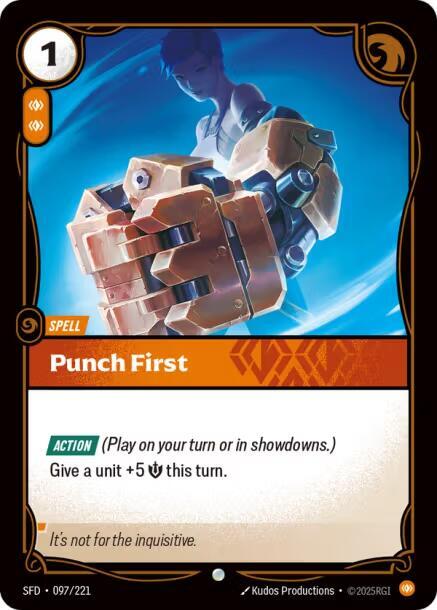 Punch First 97/221 (Spiritforged)  - Foil