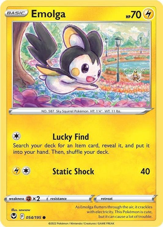 Emolga 054/195 (SWSH12: Silver Tempest) 