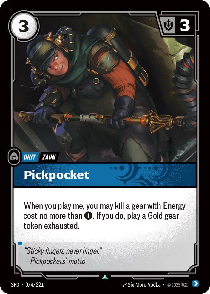 Pickpocket 74/221 (Spiritforged)  - Foil