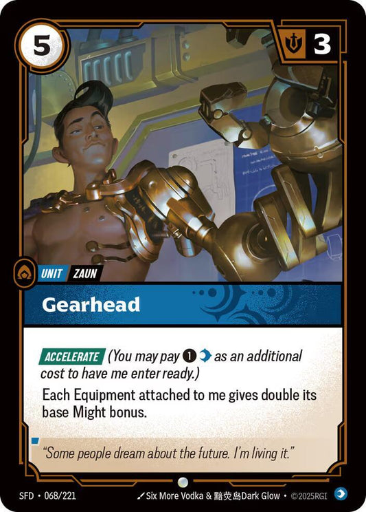 Gearhead 68/221 (Spiritforged) 