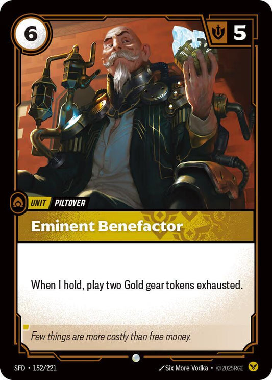 Eminent Benefactor 152/221 (Spiritforged)  - Foil