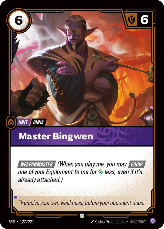 Master Bingwen 127/221 (Spiritforged) 