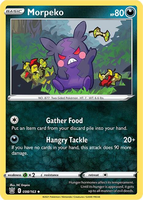 Morpeko 098/163 (SWSH05: Battle Styles) 