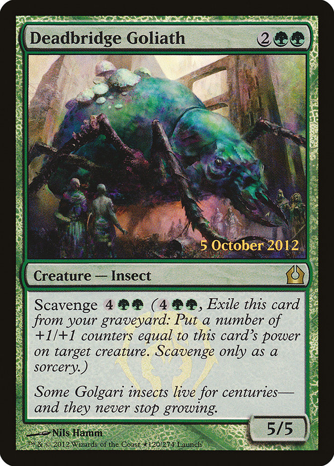 Deadbridge Goliath 120★/10 (Launch Party & Release Event Promos)  - Foil