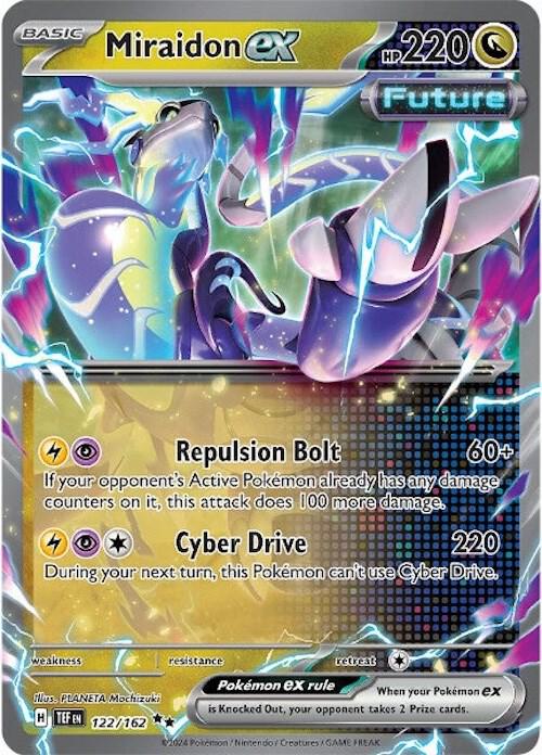 Miraidon ex 122/162 (SV05: Temporal Forces)  - Holofoil