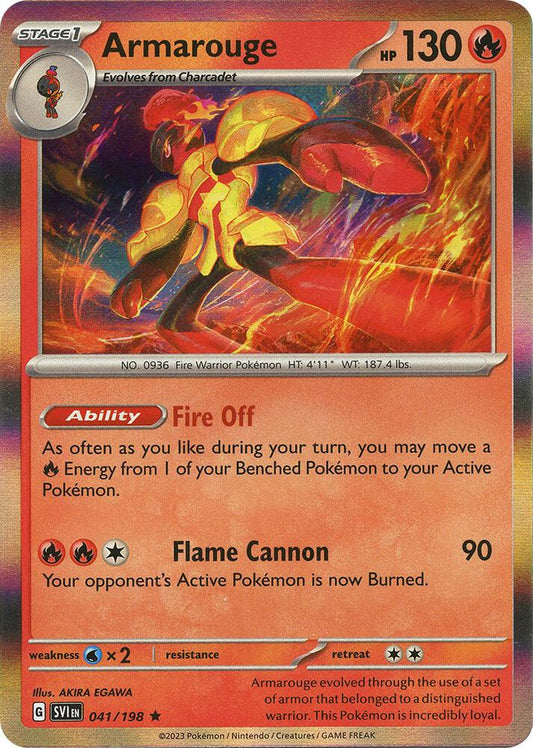 Armarouge 041/198 (SV01: Scarlet & Violet Base Set)  - Holofoil