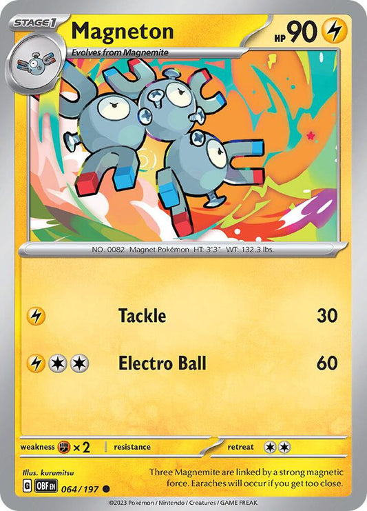 Magneton 064/197 (SV03: Obsidian Flames) 