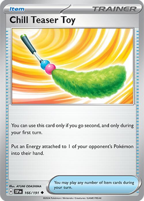 Chill Teaser Toy 166/191 (SV08: Surging Sparks) 