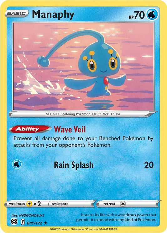 Manaphy 041/172 (SWSH09: Brilliant Stars) 